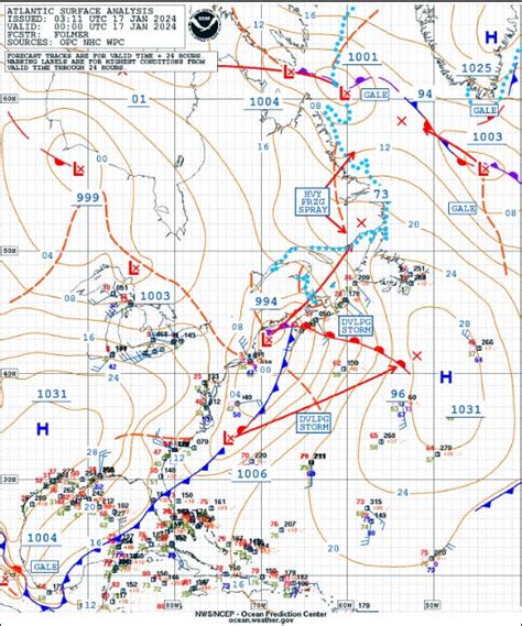 Intense Storm heading towards Labrador Sea