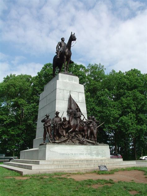 Virginia Monument at Gettysburg | Civil war photos, War memorial, Monument