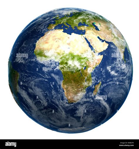 Earth globe map 3d rendering Stock Photo - Alamy