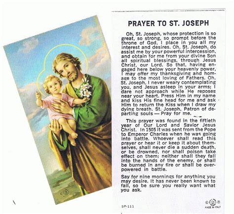 A Novena to Saint Joseph