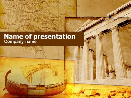 Classic Ancient Greece Presentation Template for PowerPoint and Keynote ...