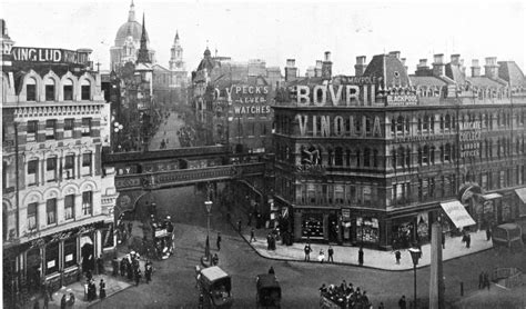 Victorian London - Districts- Streets - Ludgate Hill