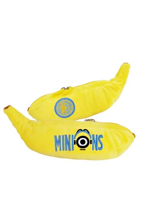 Minions Minions Plush Pencil Bag (banana) 2024 | Buy Minions Online ...