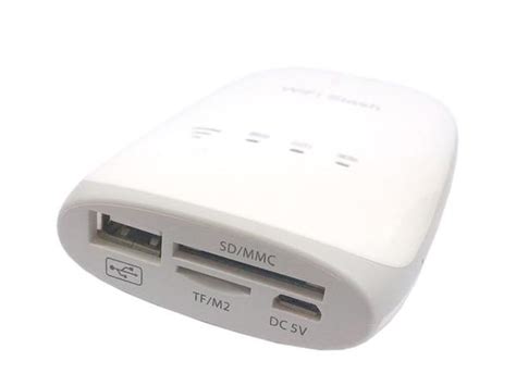 WiFi Stash Portable Wireless Card Reader with Backup Battery | Gadgetsin