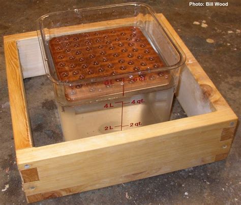 Beekeeping with the Warré hive -- Feeders | Bee keeping, Feeding bees ...