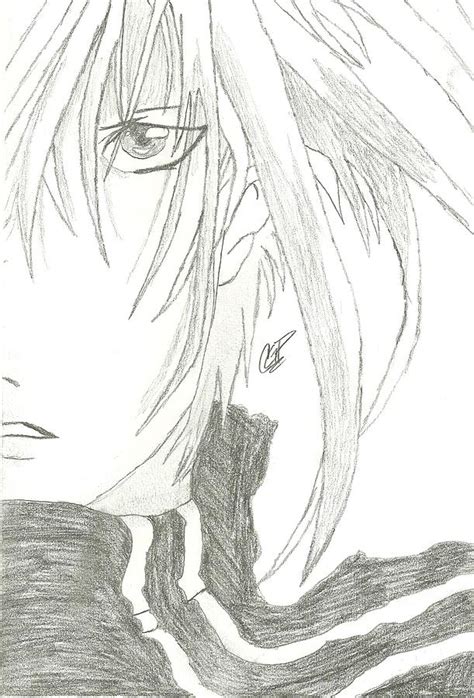 Anime Ninja Drawing by Caleb Pritt - Fine Art America