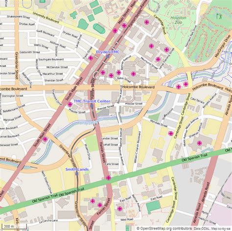 Map Of Texas Medical Center | secretmuseum