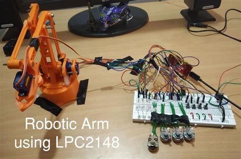 Pick and Place Robotic Arm using ARM7-LPC2148 ARM Microcontroller ...