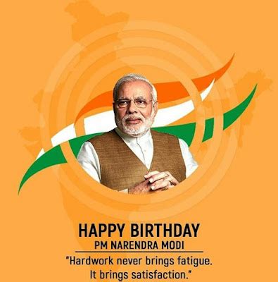 Narendra Modi Birthday Wishes, Quotes & Images