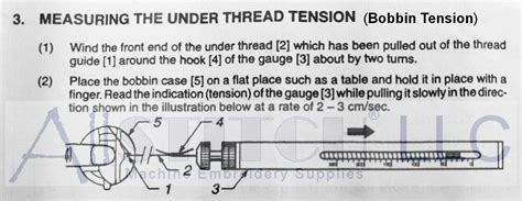 Tajima Thread Tension Gauge (TTG) — AllStitch Embroidery Supplies