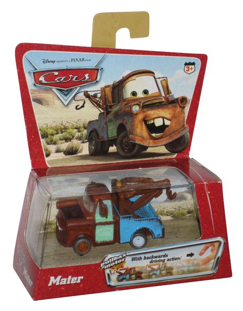 Disney Pixar Cars Movie Mater Pullbax Motor Die-Cast Toy Car - Walmart.com