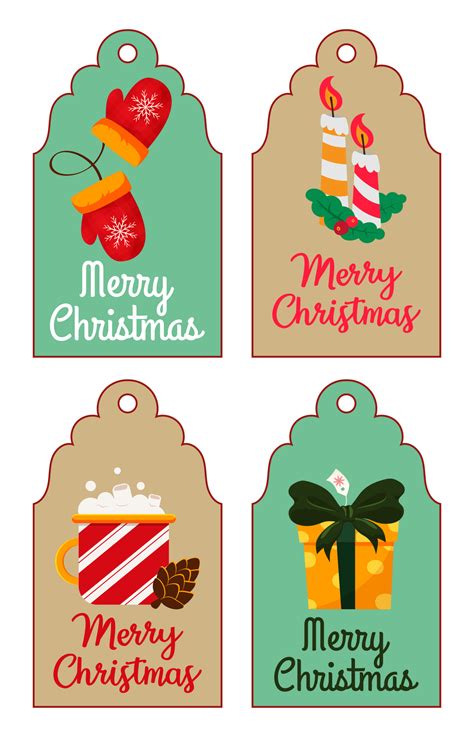 Printable Free Christmas Gift Tags