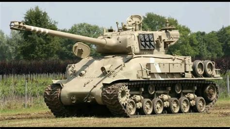 Possible US premium M51 Israeli “Super Sherman” an M4 with a Cummins ...