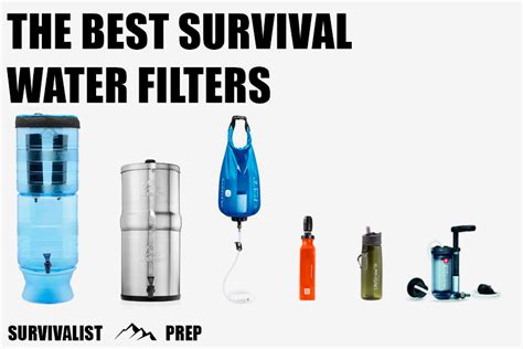 The Best Survival Water Filters and Emergency Water Purification ...