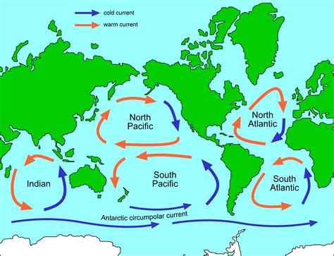 Indian Ocean Currents Map