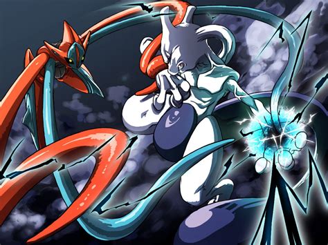 Mewtwo Vs Deoxys Fondo de Pantalla and Fondo de Escritorio | 1366x1025 ...