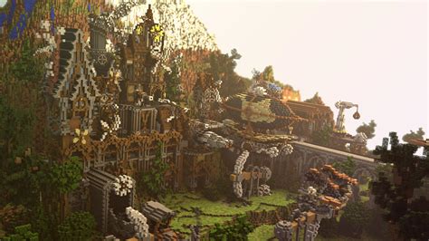 Steampunk City Minecraft – Telegraph