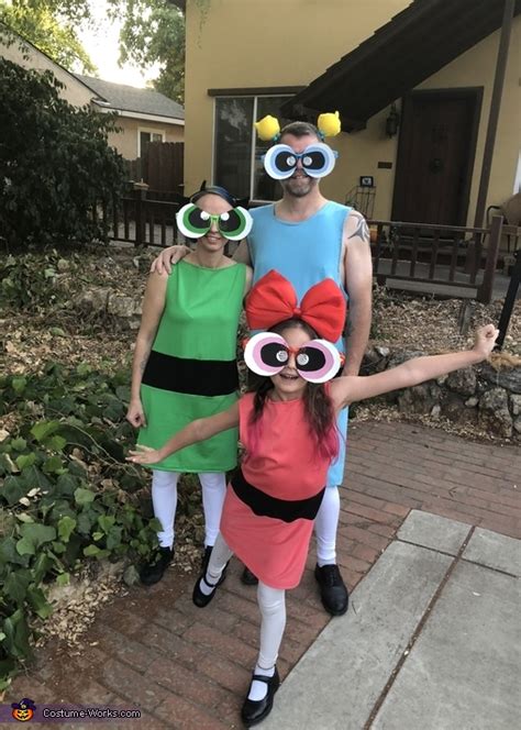 The Powerpuff Girls Family Costume