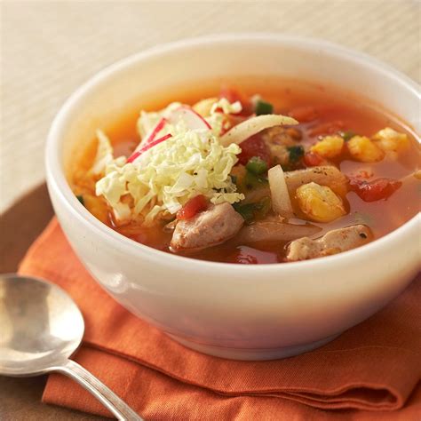 Pork and Hominy Soup Recipe - EatingWell