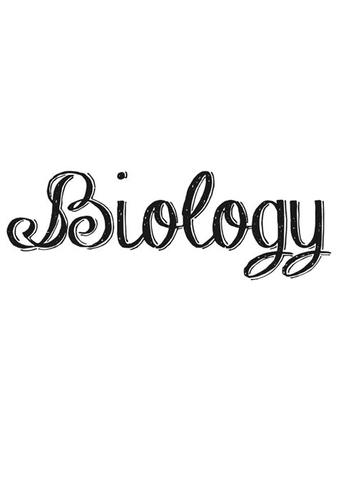 Biology Sign Teacher School Free SVG File - SVG Heart