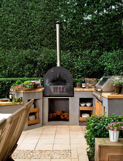 Outdoor Kitchen Designs With Pizza Oven - Image to u