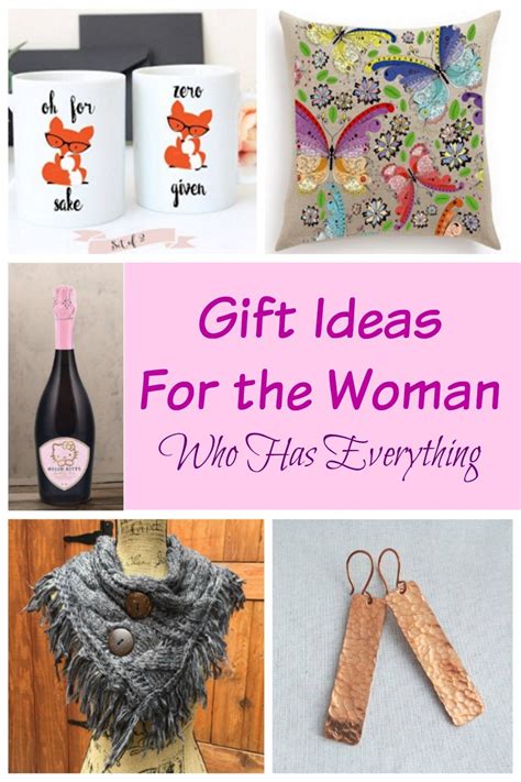 Gift Ideas For The Women Who Has Everything