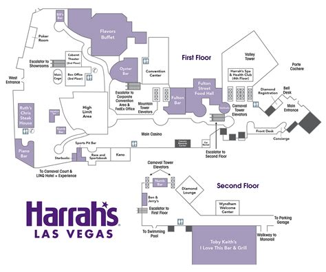 Harrahs Las Vegas Floor Plan - floorplans.click