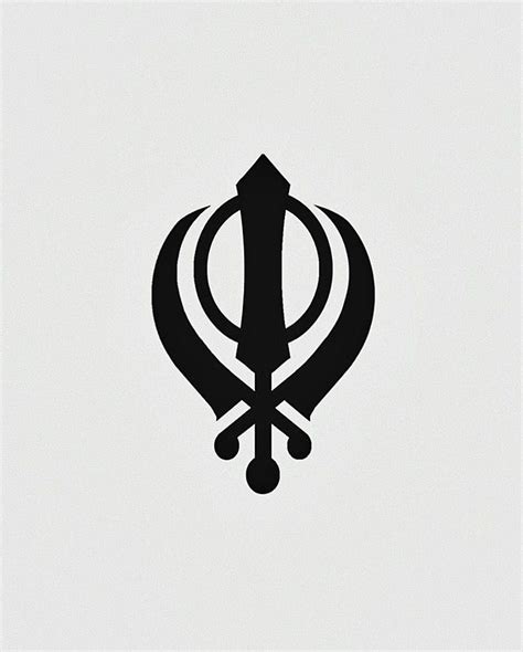 Khanda Sahib Temporary Tattoo – Simply Inked