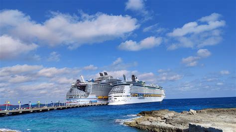 Wonder of the Seas next to Explorer of the Seas : r/royalcaribbean