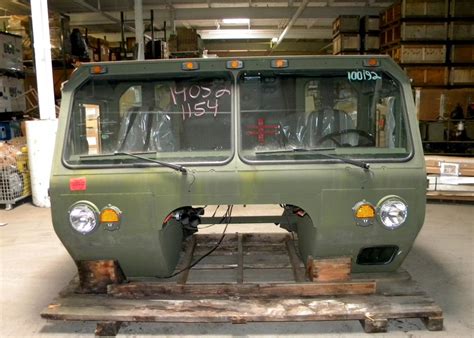 Cab Assembly Vehicular Fully Dressed Oshkosh HEMTT