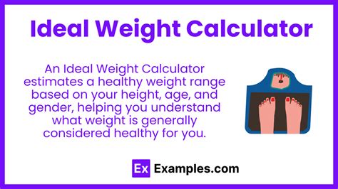 Ideal Weight Calculator