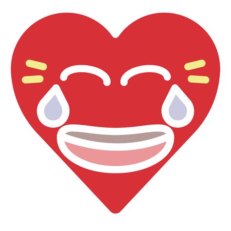 Emoji, emotion, funny, heart, joke, laugh icon - Free download