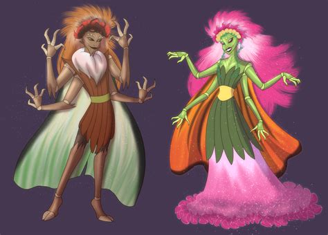 [OC] Rulers of the Feywild, Archfey Oberon and Titania : r/DnD