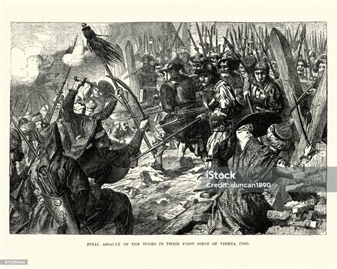 Siege Of Vienna 1529 Stock Illustration - Download Image Now - Vienna ...