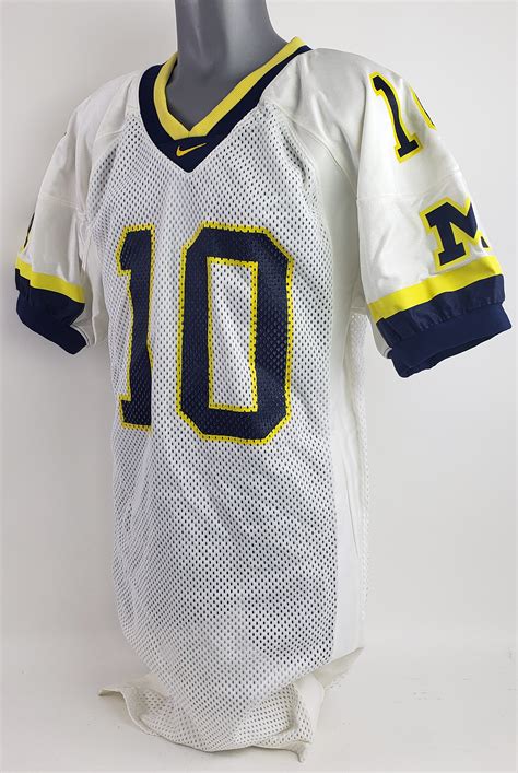 Lot Detail - 1998-99 Tom Brady Michigan Wolverines Road Jersey (MEARS A5)