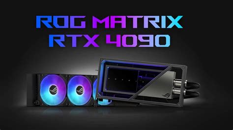 ASUS Introduces the ROG Matrix GeForce RTX 4090 GPU: Here's More About ...