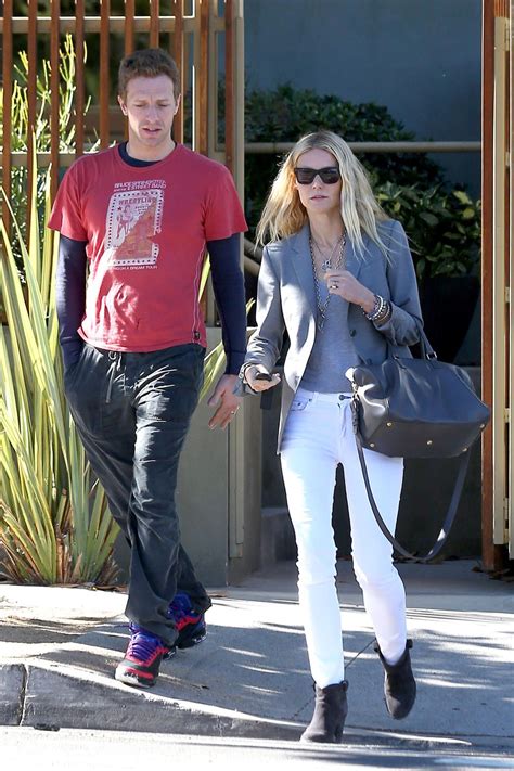 A rare moment together! Chris Martin and Gwyneth Paltrow go for a ...