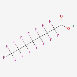 Perfluorooctanoic acid | C8HF15O2 | CID 9554 - PubChem