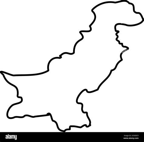 Pakistan Country Map High Resolution Stock Photography and Images - Alamy