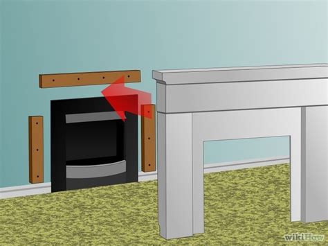 How to Install a Fireplace Mantel | Installing a fireplace, Fireplace ...