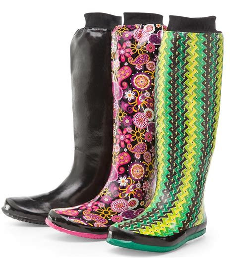 Neeeeeeeed these Packable Puddletons Women's Roll-Up Rain Boots | Rain ...