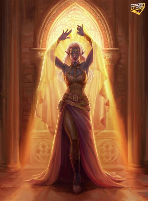 ArtStation - Baldur's Gate Viconia, Zoe Fung in 2020 | Baldur's gate ...