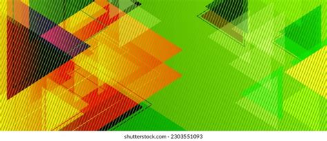 Abstract Green Light Rays Background Stock Vector (Royalty Free ...