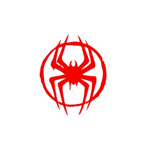 Miles Morales Spider-man Logo Vinyl Decal Sticker Label Trendy ...