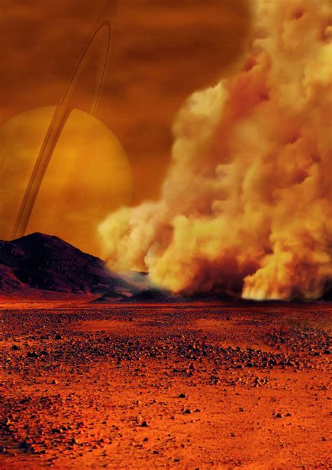 Cassini Scientists Spot Dust Storms on Saturn’s Moon Titan | Planetary ...