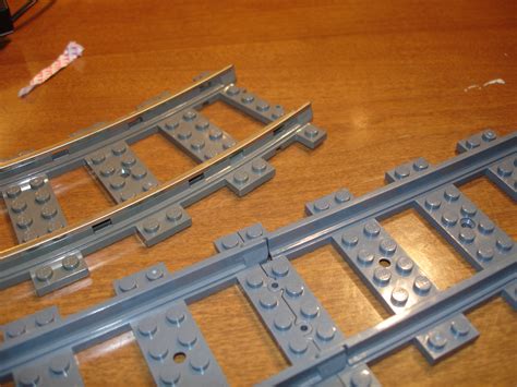 Make Plastic Lego Train Tracks Backwards Compatible with 9V and 12V Tracks