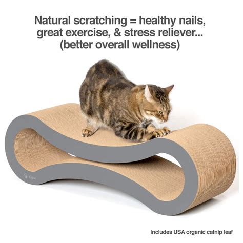 PetFusion Cat Scratcher Lounge - Deluxe - Naturally For Pets