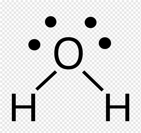 Geometría molecular estructura de lewis molécula agua, agua, ángulo ...