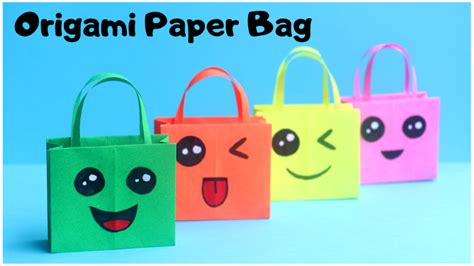 Origami Paper Bag - Little Crafties