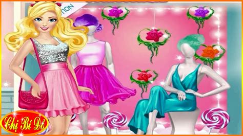 Trò chơi hoạt hình Barbie - Bí đỏ thiết kế cửa hàng thời trang cho ...